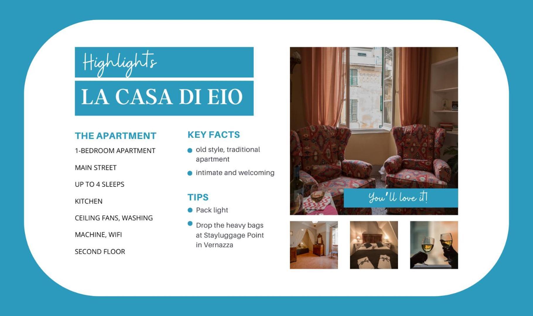 Ferienwohnung La Casa Di Eio Vernazza Exterior foto